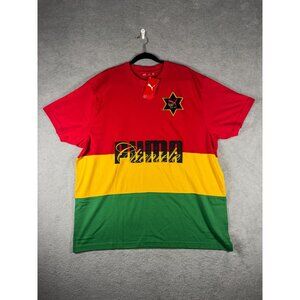 Puma X Clientele NYC RARE Vintage RAS-100 Jersey inspired Red/Yellow/Green Mens